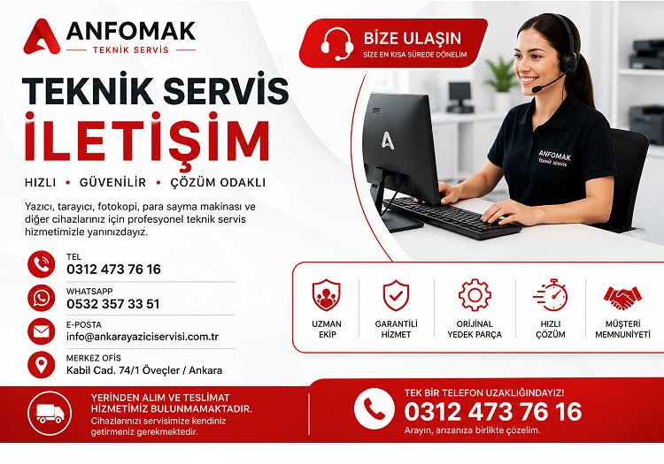 Ankara Hp Teknik Servisi İletişim