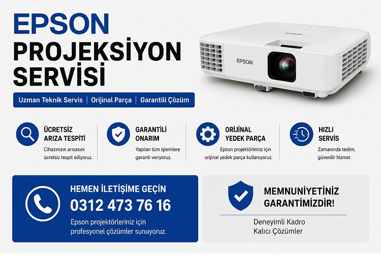 Ankara Epson Projeksiyon Servisi ve Tamiri